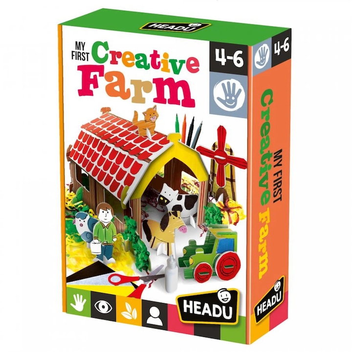 Образователна игра Headu - Моята първа креативна ферма