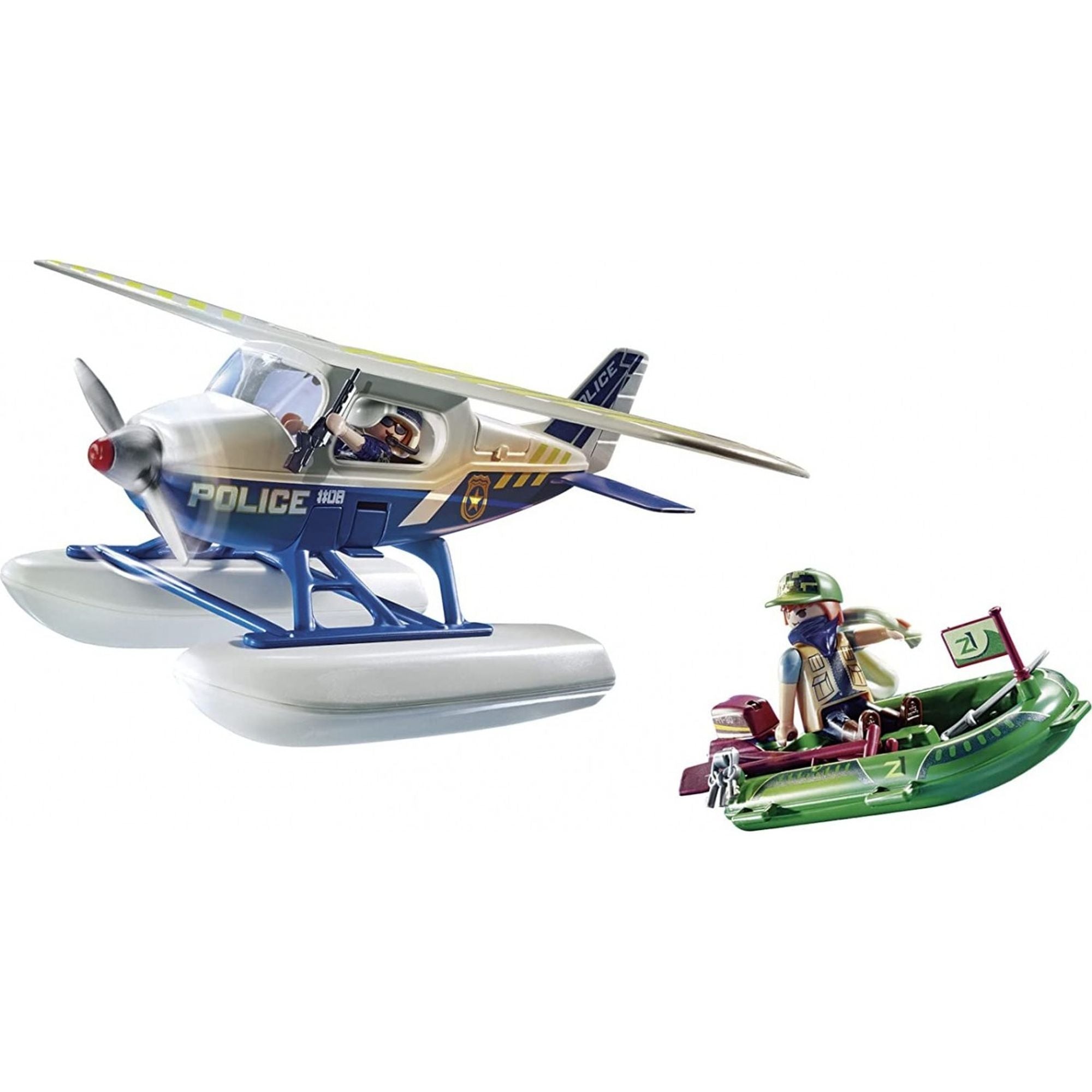 Playmobil city hot sale action plane