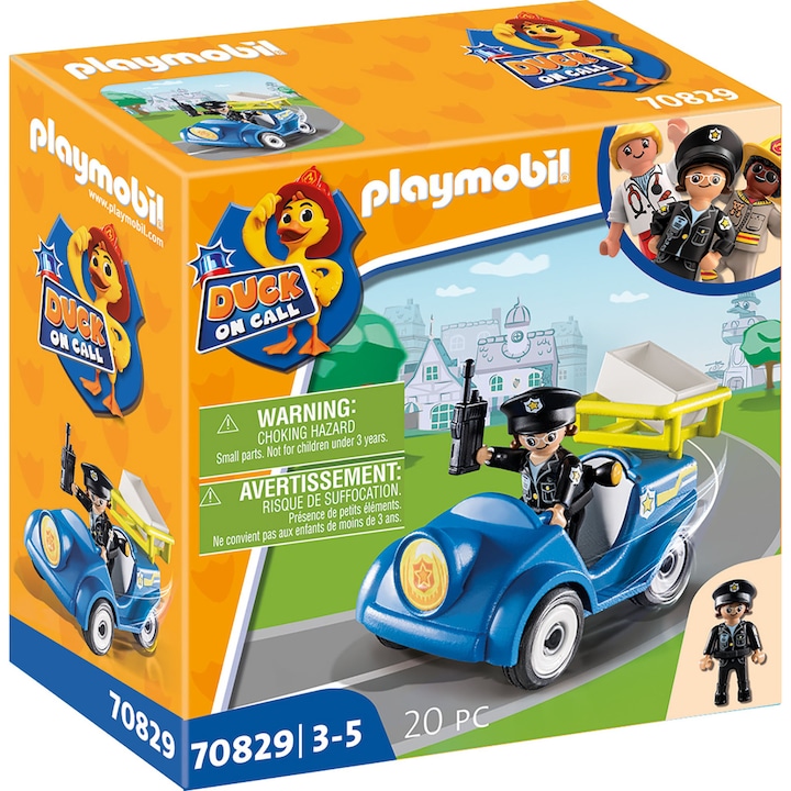 Playmobil Duck On Call - Masinuta de politie