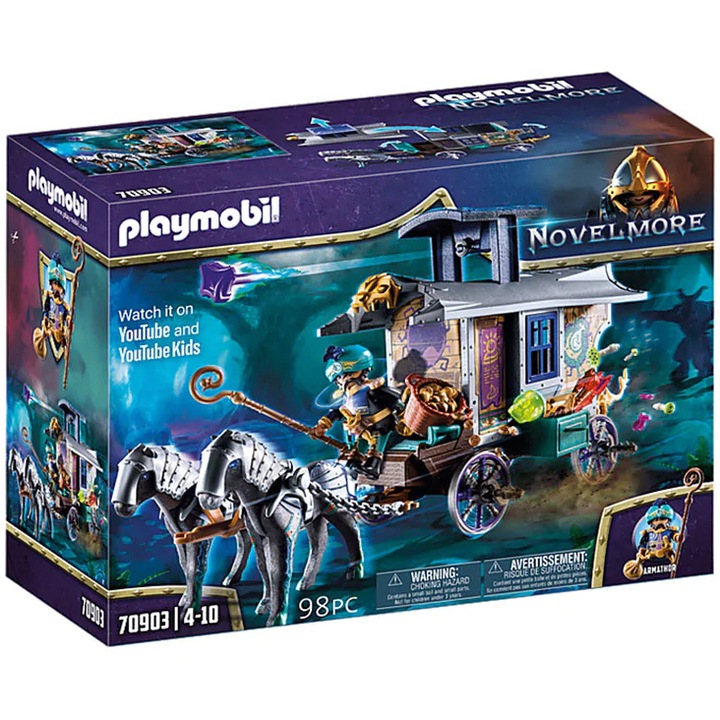 Playmobil Novelmore - Violet Vale, Каретата на търговеца