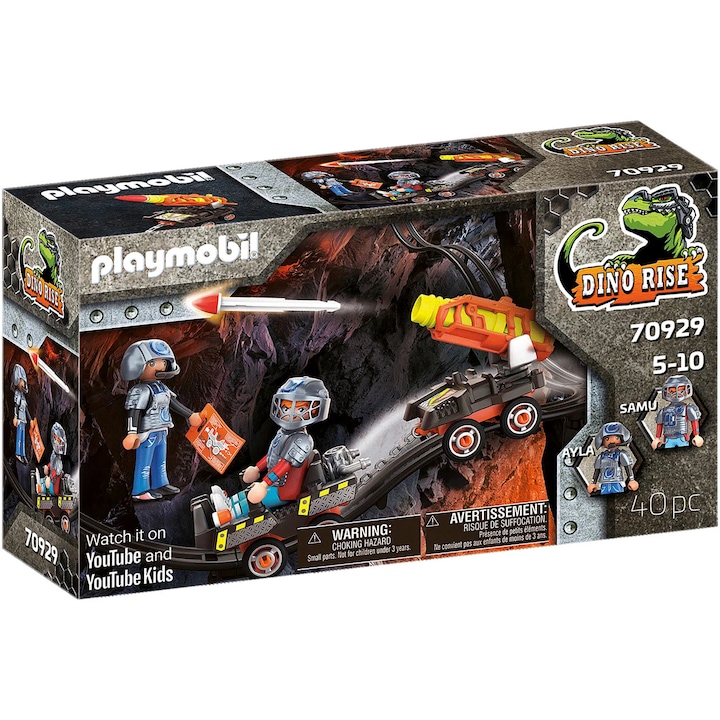 Playmobil Dino Rise – Aknarakéta