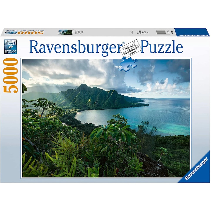 Пъзел Ravensburger - Остров Хавай, 5000 части