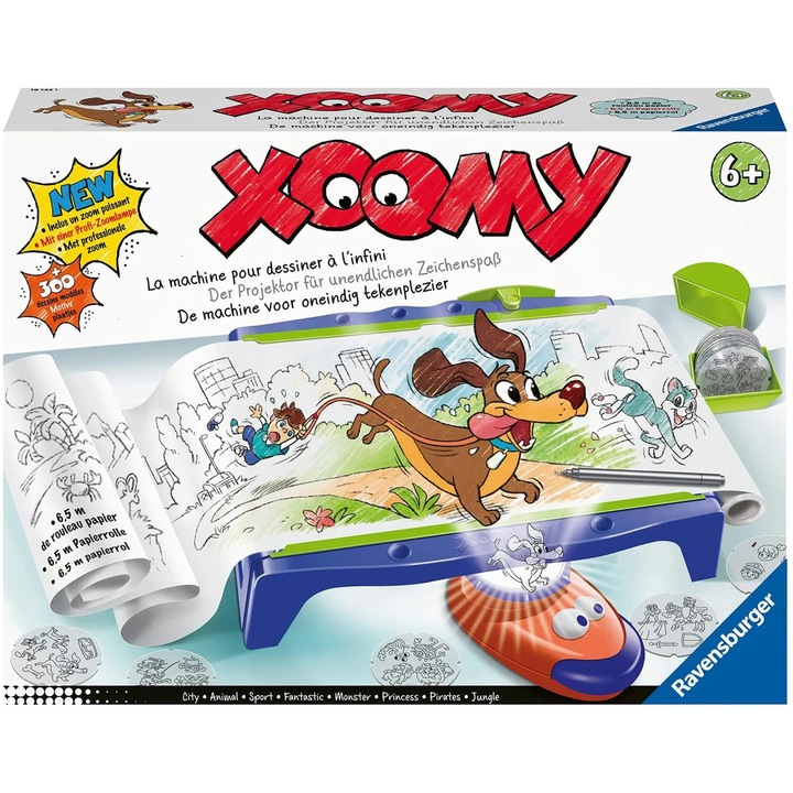 Креативен комплект Ravensburger Xoomy Maxi - Да рисуваме до безкрайност