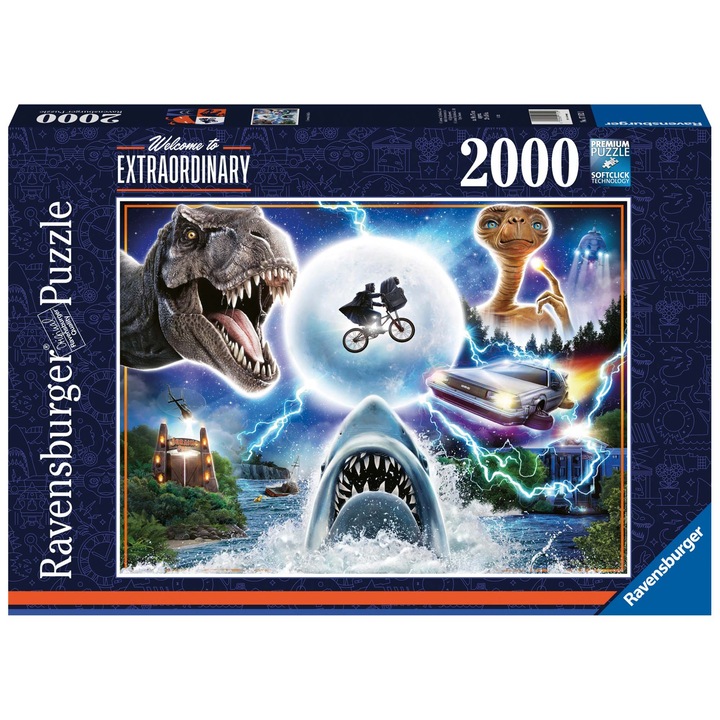 Ravensburger puzzle, Universal és Amblin, 2000 darabos