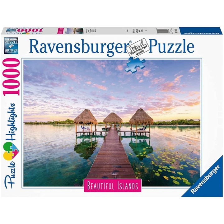 Ravensburger puzzle - Trópusi sziget, 1000 darab