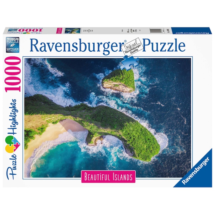 Puzzle Ravensburger - Sziget Indonéziából, 1000 db