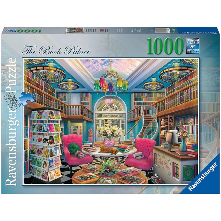 Rejtvény Ravensburger - Kártyapalota, 1000 db