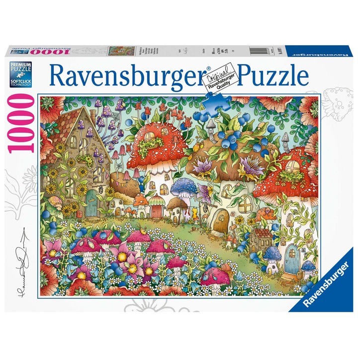 Puzzle Ravensburger - Hanna Karlzon, 1000 db