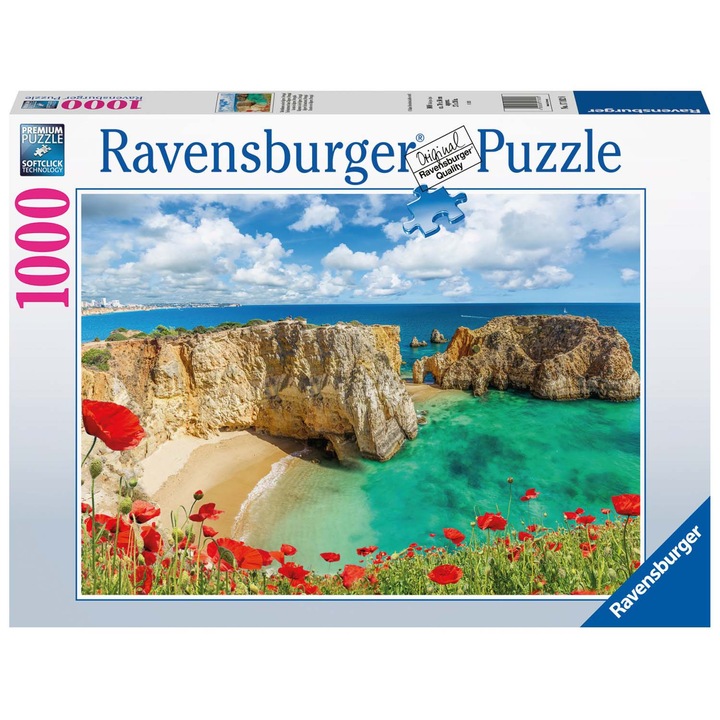 Puzzle Ravensburger - Algarve Portugalia, 1000 piese