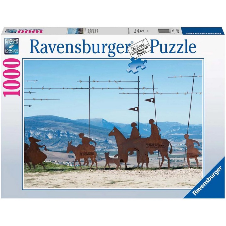 Пъзел Ravensburger - Поклонение до Сантяго, 1000 части
