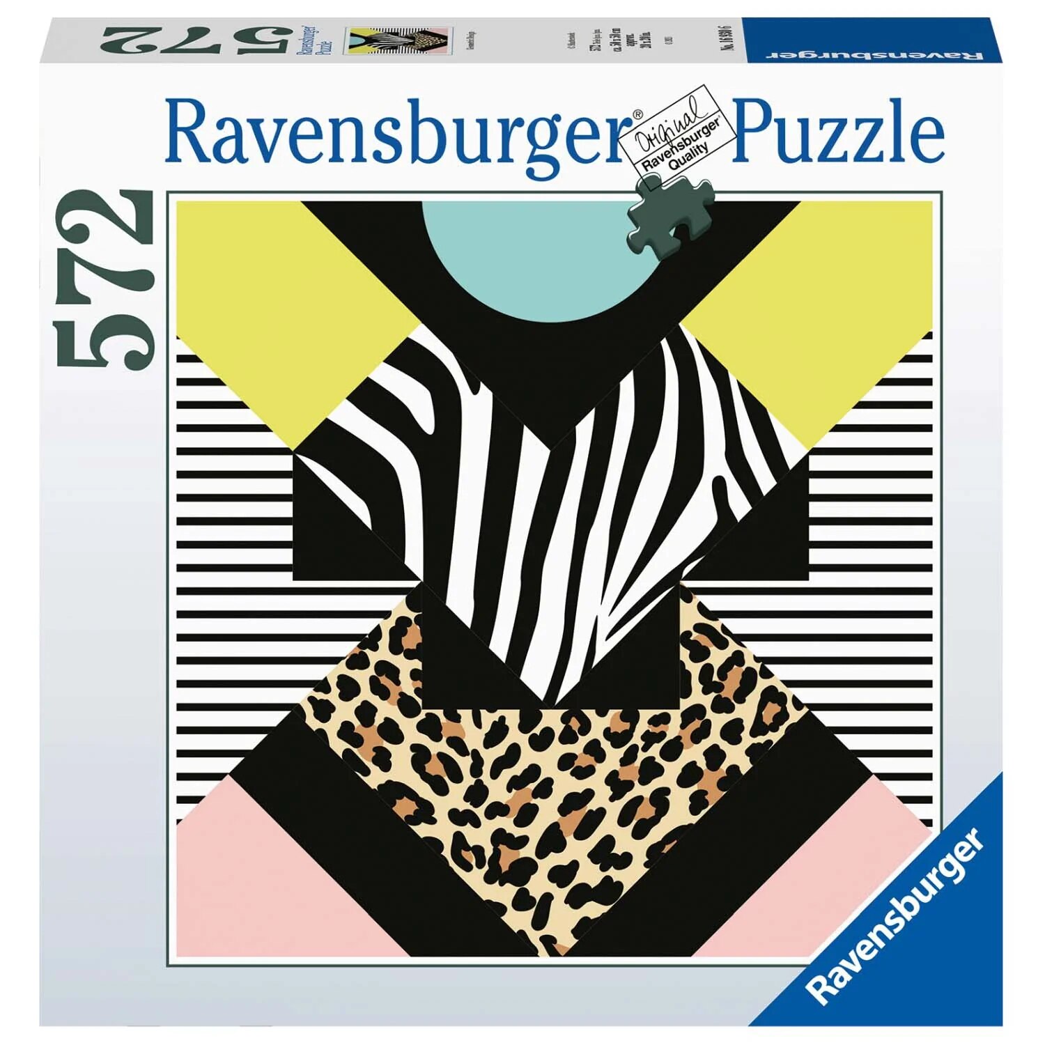 Puzzle Ravensburger - Design geometric, 500 piese