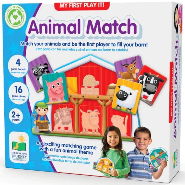 Игра The Learning Journey My First Play It - Let's match the animals, 16 части