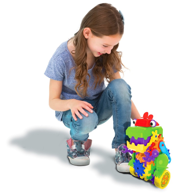 Set de constructie The Learning Journey Techno Gears, Dino Bot, 60