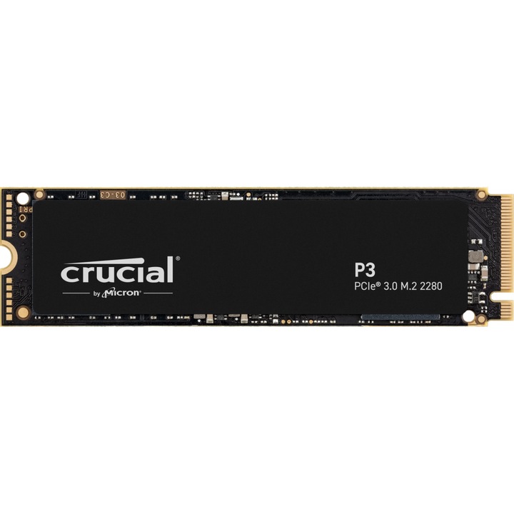 SSD Crucial P3 4TB PCI Express 3.0 x4 M.2 2280 Bulk