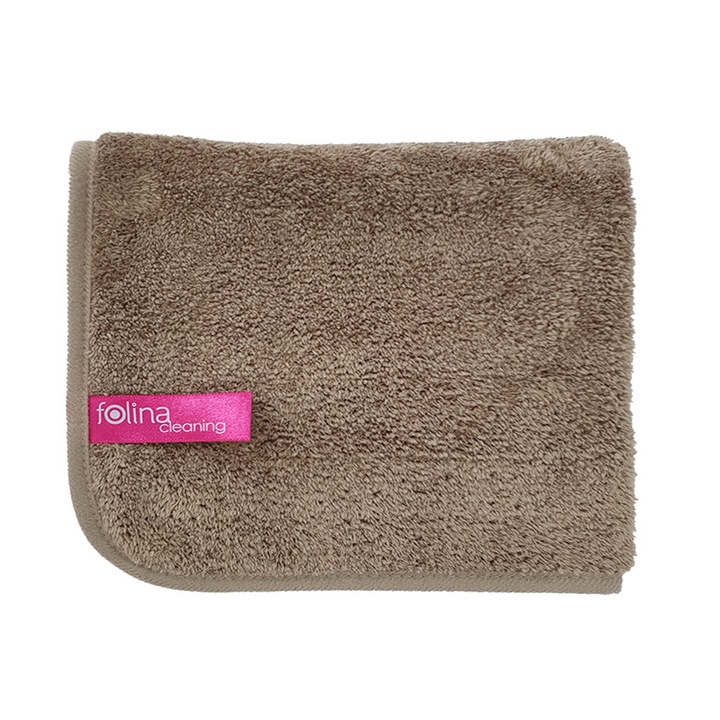 Set 3 lavete microfibra pentru stergerea prafului Dust Magnet, Folina Cleaning, 40x40 cm