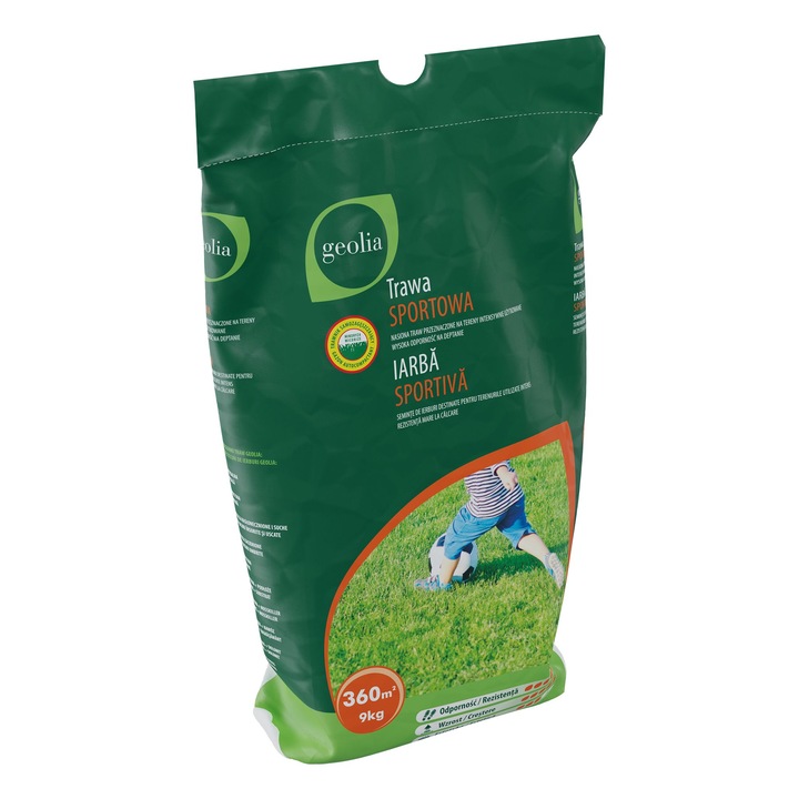Seminte gazon pentru sport, Geolia, 9 kg