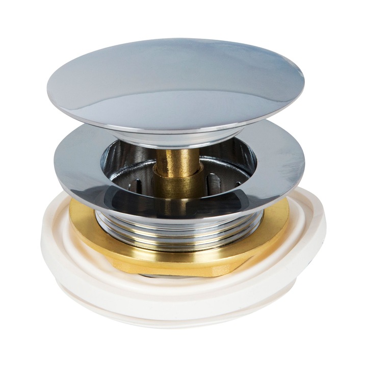 Sifon click - clack pentru cadita dus, Eurociere 5081P, 1"1/2, D - 40 mm