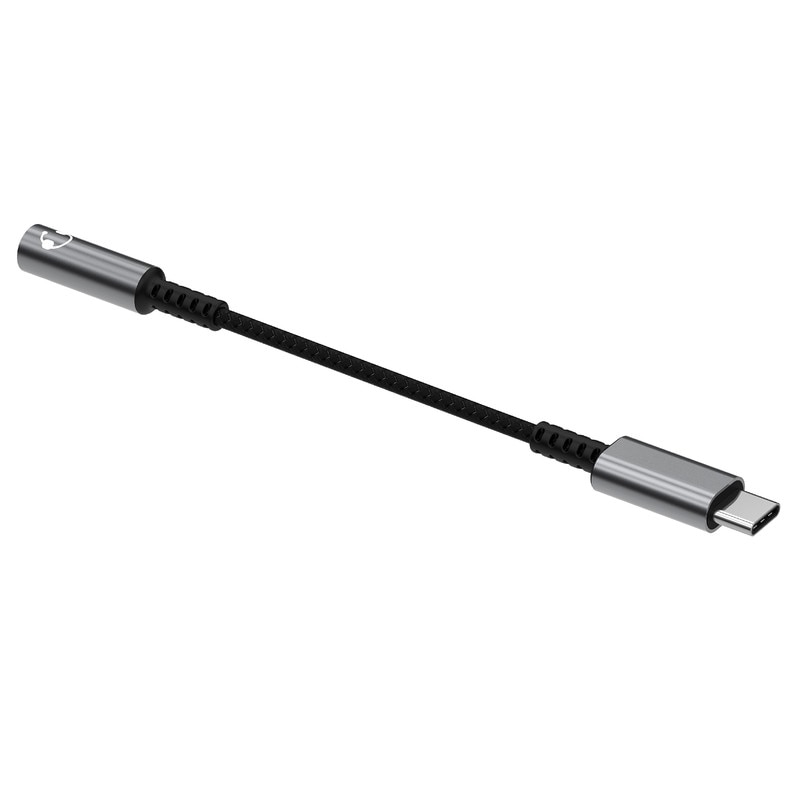 CeruleTree audio adapter telefonhoz, USB Type C Jack 3.5 mm, ezüst