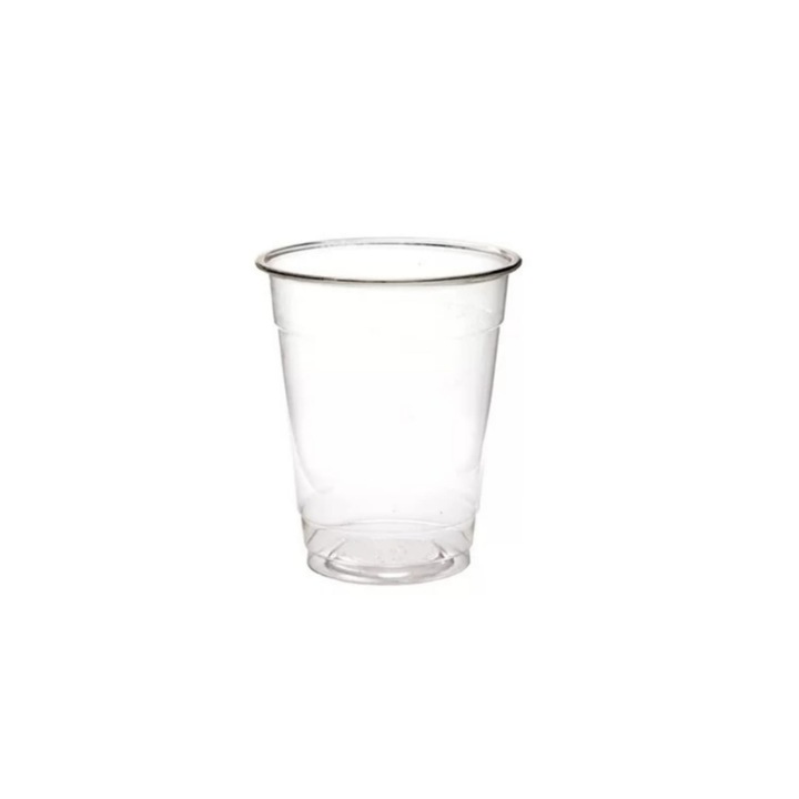 Set pahare biodegradabile din pla, made from plants, 50 buc, capacitate 400 ml