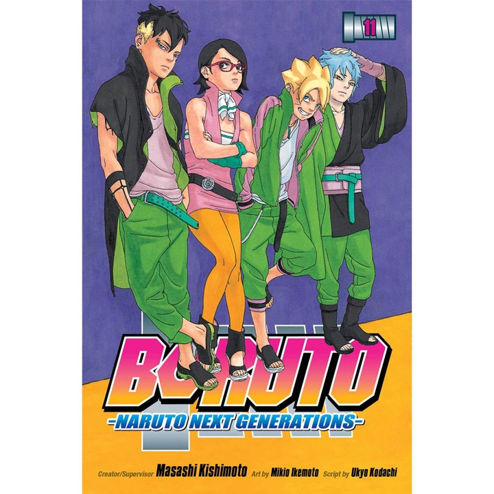 Manga: Boruto Naruto Next Generations, Vol. 11, Ukyo Kodachi, Angol Képregény
