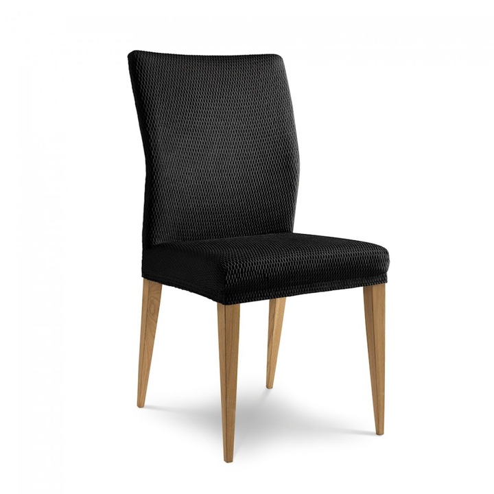 Husa elastica pentru scaun Toronto, 40-50cm, Negru