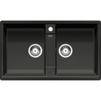 Chiuveta dubla BLANCO ZIA 9, 860x450x190mm, antracit