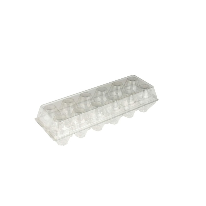 Set caserole plastic pentru 12 oua, 100 buc