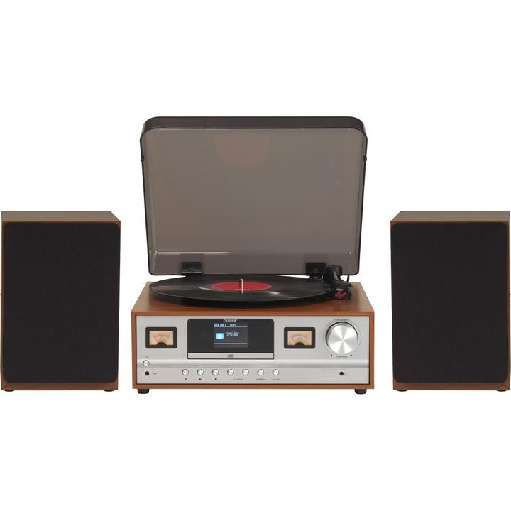 Грамофонна микросистема с BT DAB FM Denver MRD-52