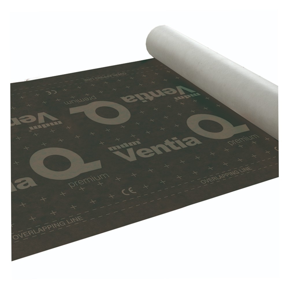 Membrana Climatica ISOVER Vario KM Duplex UV - 1.5x50 M (75 Mq), Per Isolamento Tetto/Pareti, Valore SD Variabile