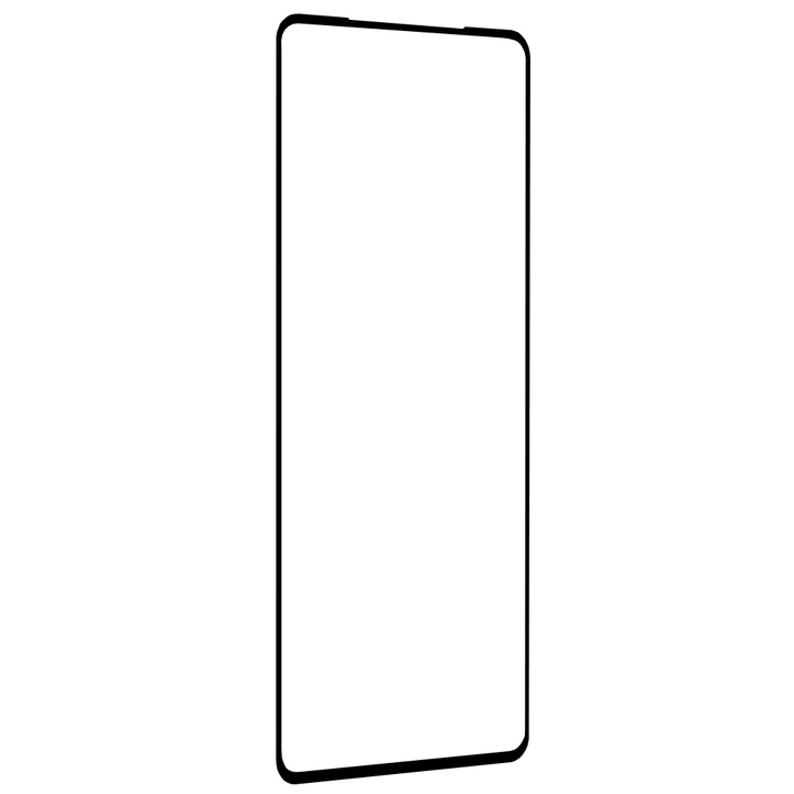 Folie de sticla securizata compatibila cu Motorola Moto G52 4G / Moto G82 5G, YOUniversal 111D Full Glue, HD+ Clarity, Top Adezive, Textura oleofoba, Acoperire completa a ecranului, Margine neagra