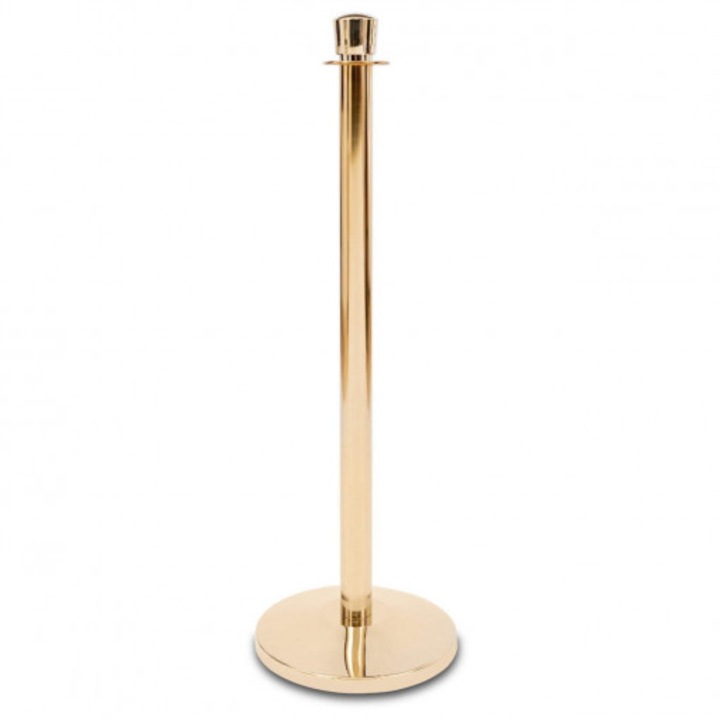 Stalp Delimitare, Ghidare Hotel, Model Modern, Auriu