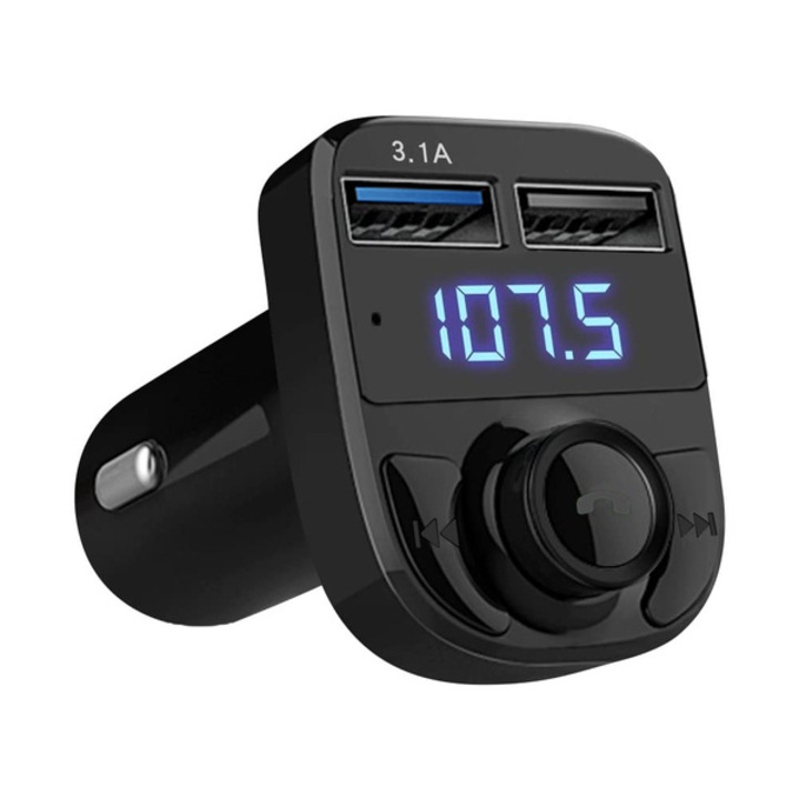 Modulator FM Bluetooth MP3 Player 2xUSB pentru Incarcare
