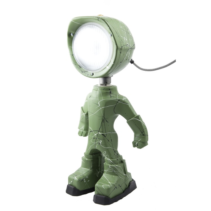 Lampa de birou, The Lampster Artsy Green, 46 cm