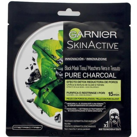 Маска за лице против акне, пори и черни точки, Garnier, Skinactive