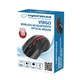 Mouse optic fara fir, 6D, Bluetooth v.5.0, Esperanza Virgo 94662, 120 x 70 x 40 mm, 1600 DPI, negru cu rosu 1600 dpi Negru