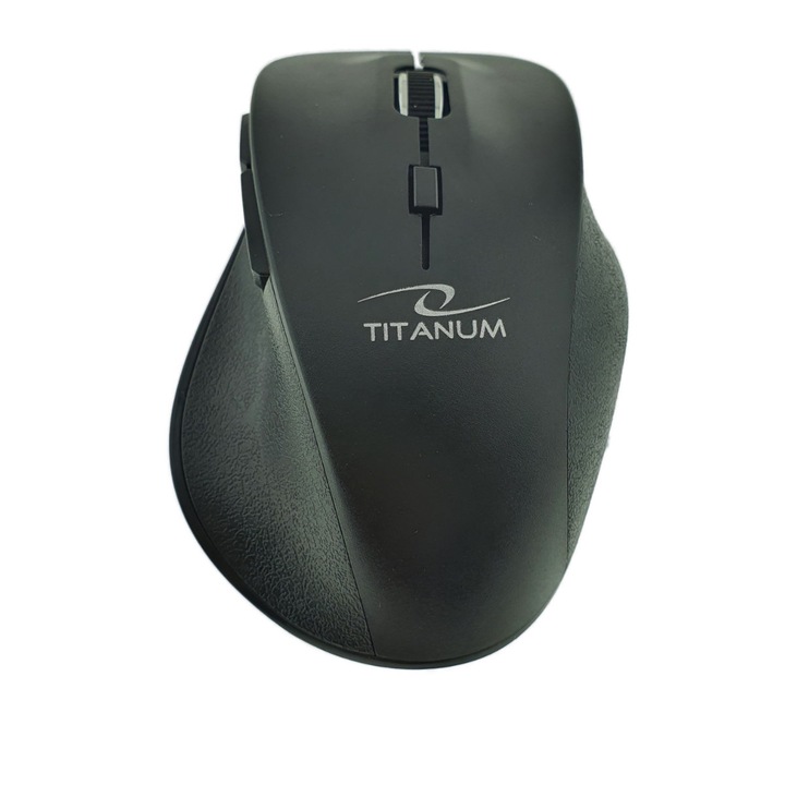 Mouse TITANUM TM122K Bluetooth, 1600 DPI, Negru