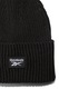 Reebok, Uniszex sapka hímzett logós részlettel, Fekete, 56-58 cm