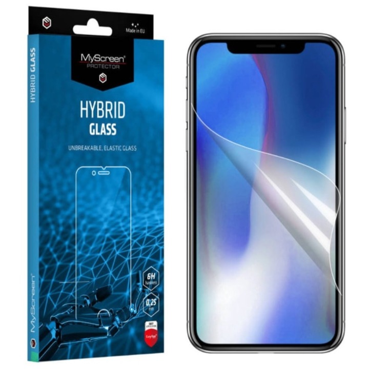 MS HybridGLASS Sam S21 FE G990 készülékhez üvegfólia