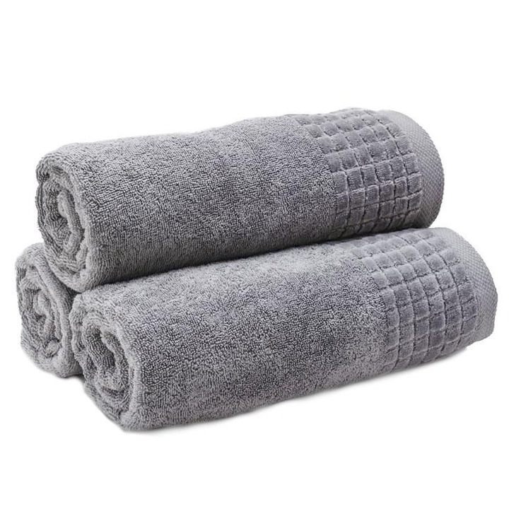 Fürdőtörölköző Larisa 50x100 acél