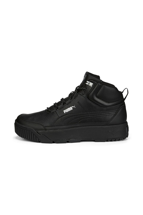 Puma, Tarrenz SB II bőr és műbőr sneaker, Fekete