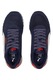 Puma, Pantofi sport cu insertii textile ST Runner V3, Rosu, Alb, Bleumarin, 38.5 EU