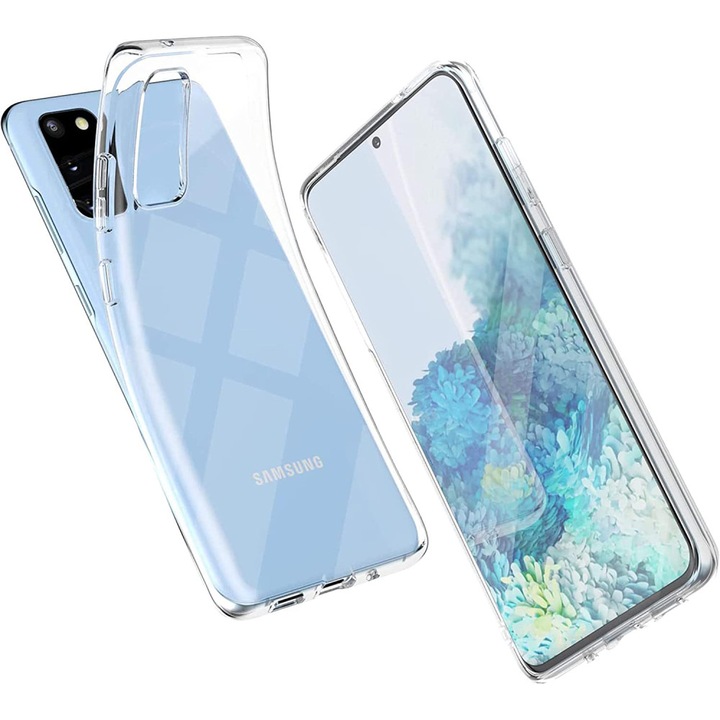 Samsung Galaxy S20 Plus / S20 Plus 5G ( S20+) kompatibilis szilikon hátlaptok, vastag, átlátszó, 2mm