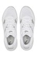 Puma, Pantofi sport low-top de piele ecologica si plasa X-Ray Speed Lite Distressed, Alb, Argintiu, 5