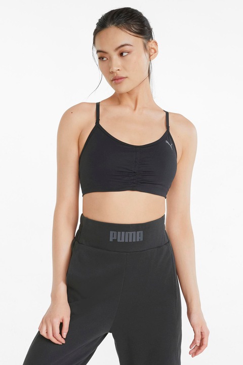Puma, Бюстие за йога Studio Foundation, Черен, S