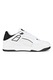 Puma, Slipstream bőr és nyersbőr sneaker, Fekete, Törtfehér, 9