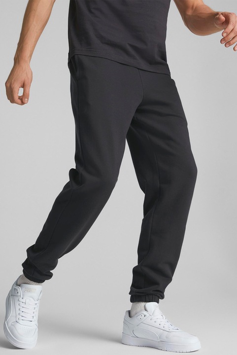 Puma, Pantaloni sport cu snur Better, Gri antracit
