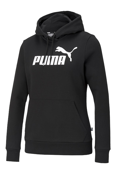 Puma, Hanora regular fit cu logo Essentials, Alb/Negru