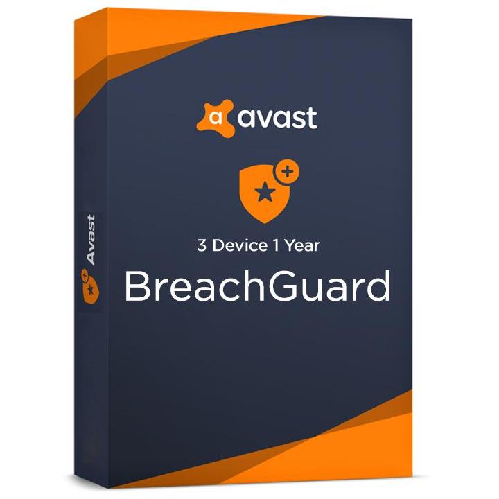 Avast BreachGuard - 3 eszköz / 1 év elektronikus licensz