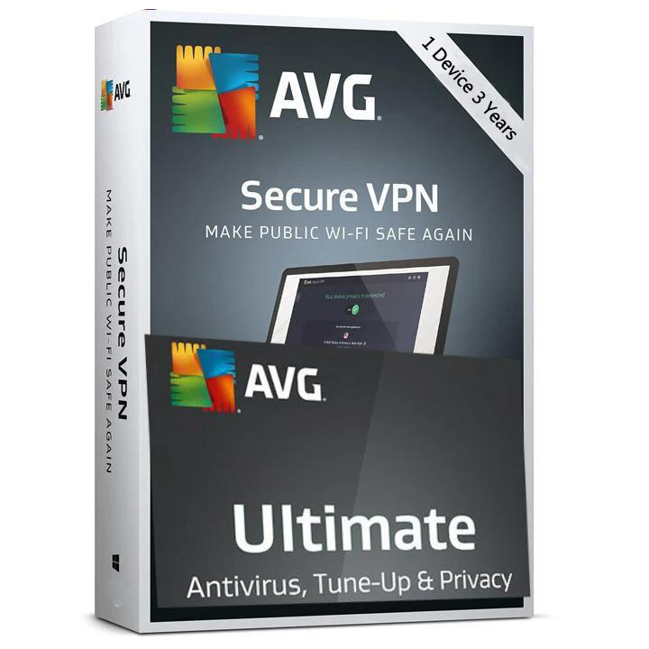 AVG Ultimate + VPN Windows - 1 eszköz / 3 év elektronikus licensz