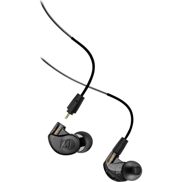 Casti MEE Audio M6 Pro, Cu fir, 10g, 82 dB, Negru